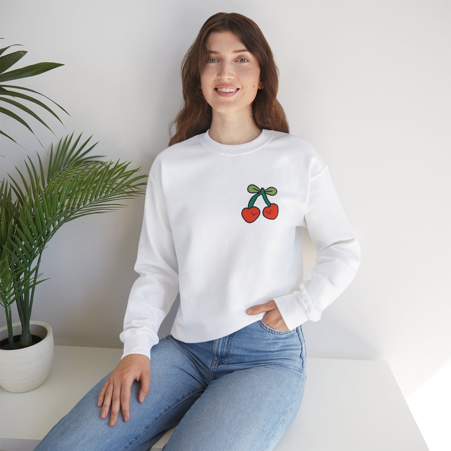 Cherries Crewneck Sweatshirt