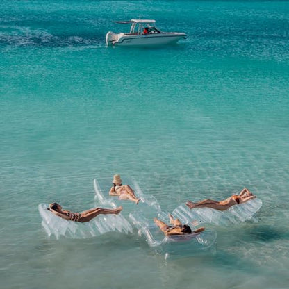 Giant Super Clear Chaise Pool Lounger