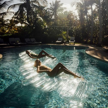 Giant Super Clear Chaise Pool Lounger