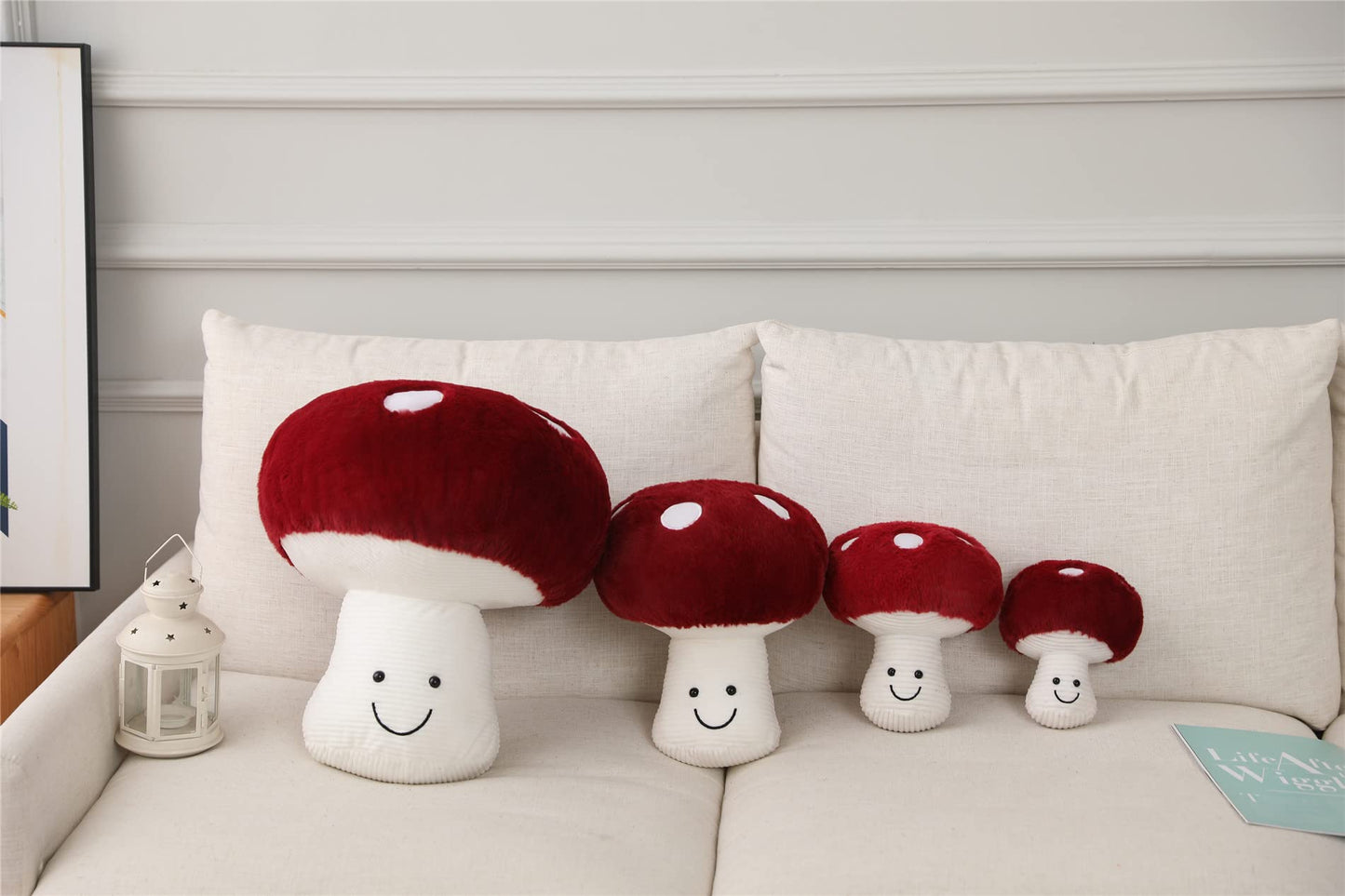 Plush Mushroom Pillow