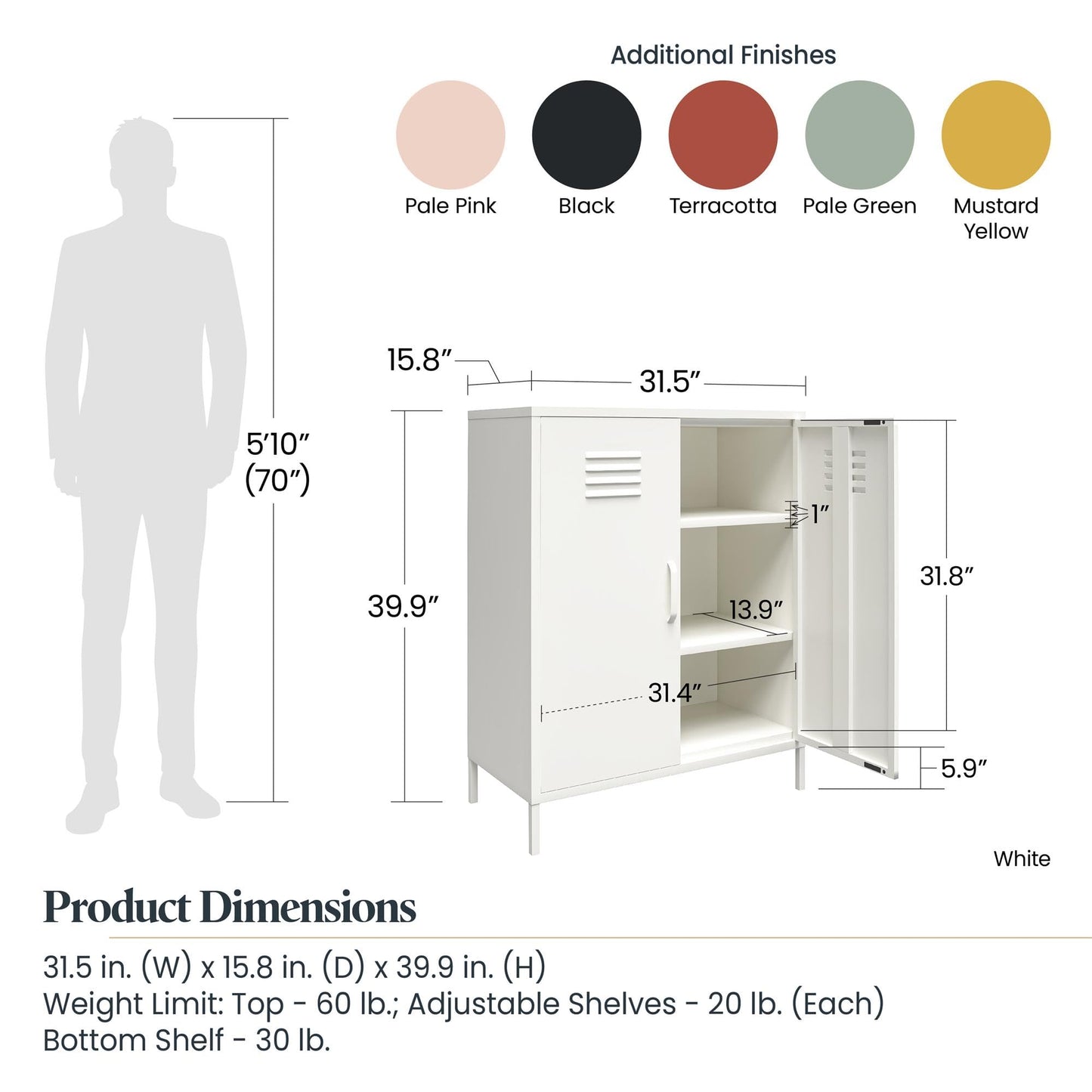 2 Door Metal Locker