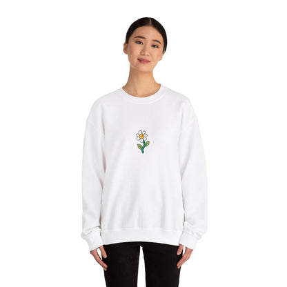 Growing Daisy Crewneck Sweatshirt