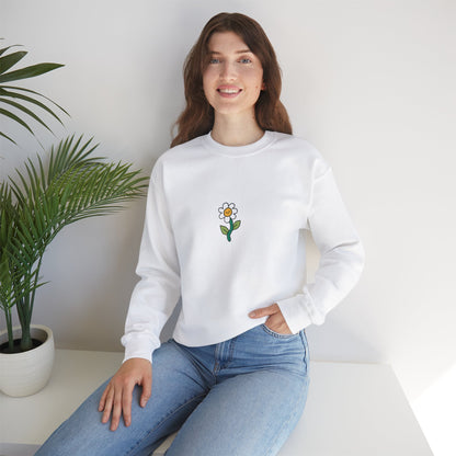 Growing Daisy Crewneck Sweatshirt