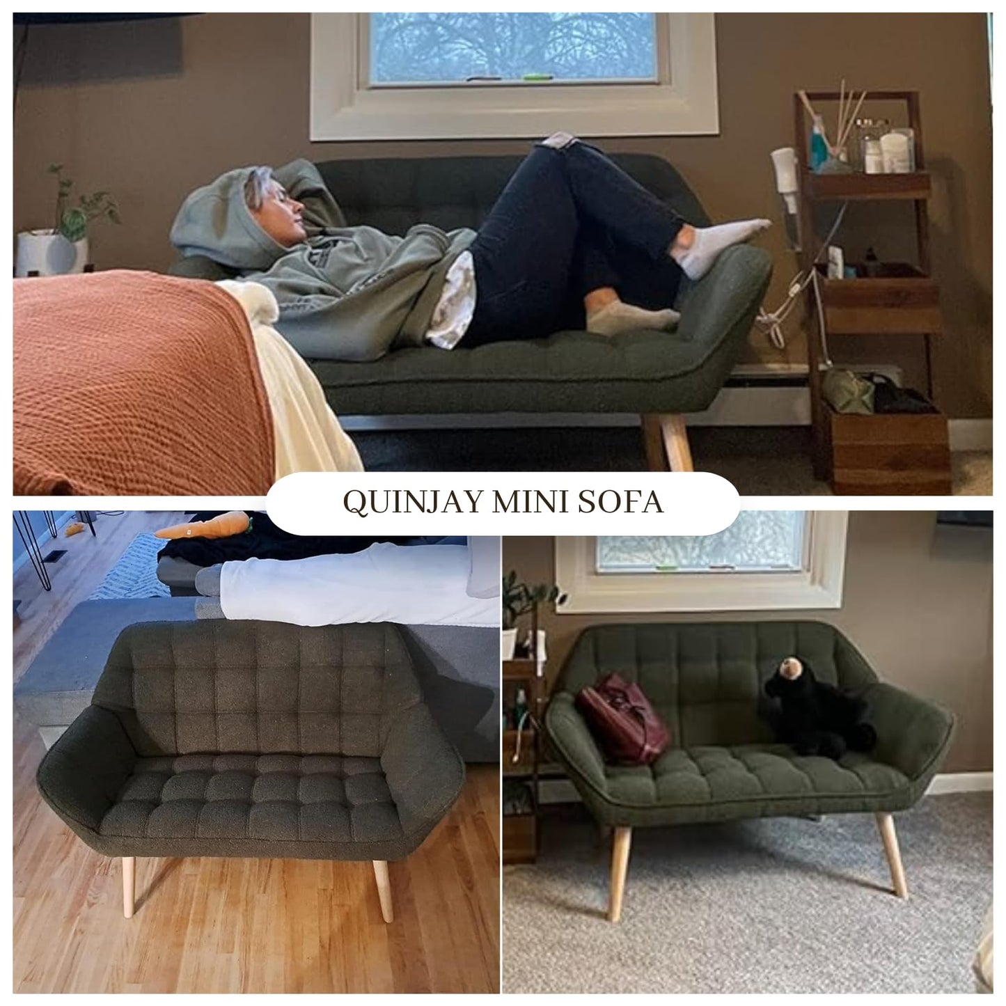 Mini Sherpa Sofa