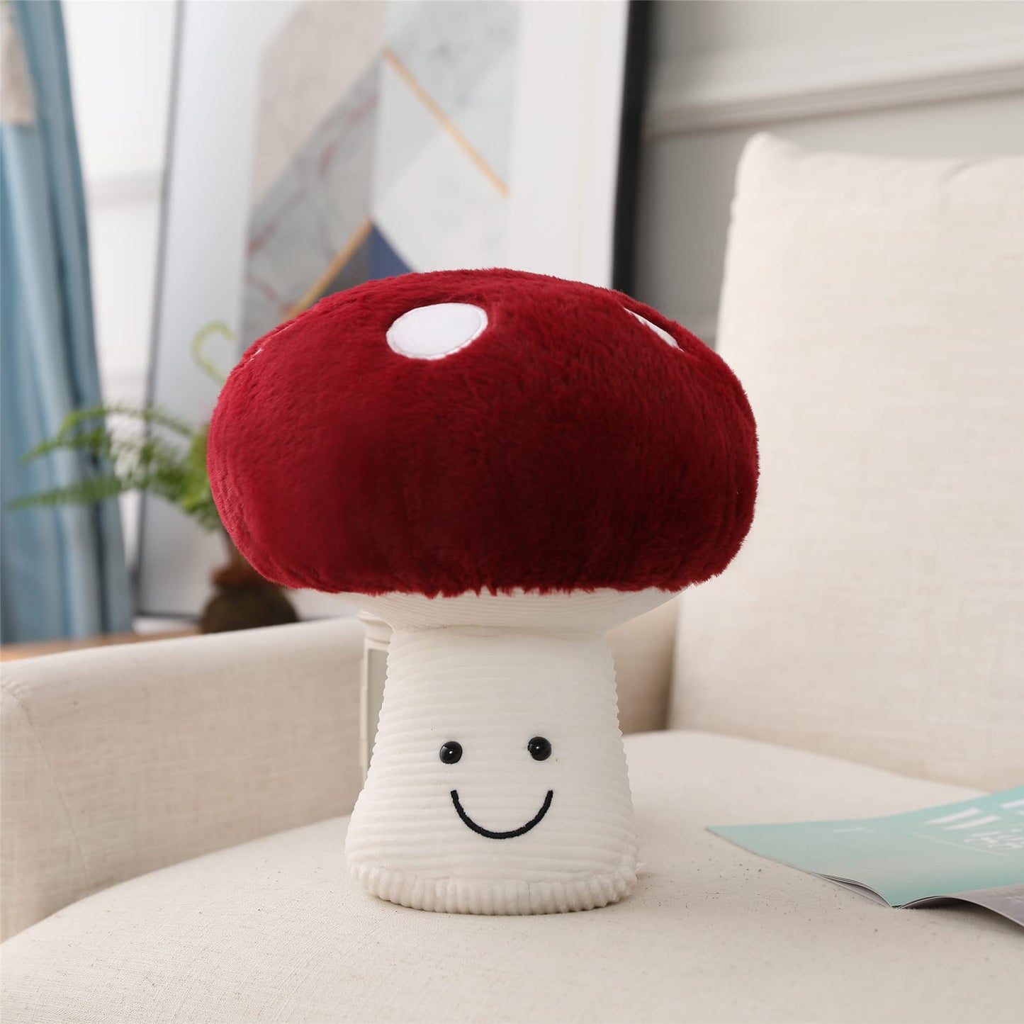 Plush Mushroom Pillow