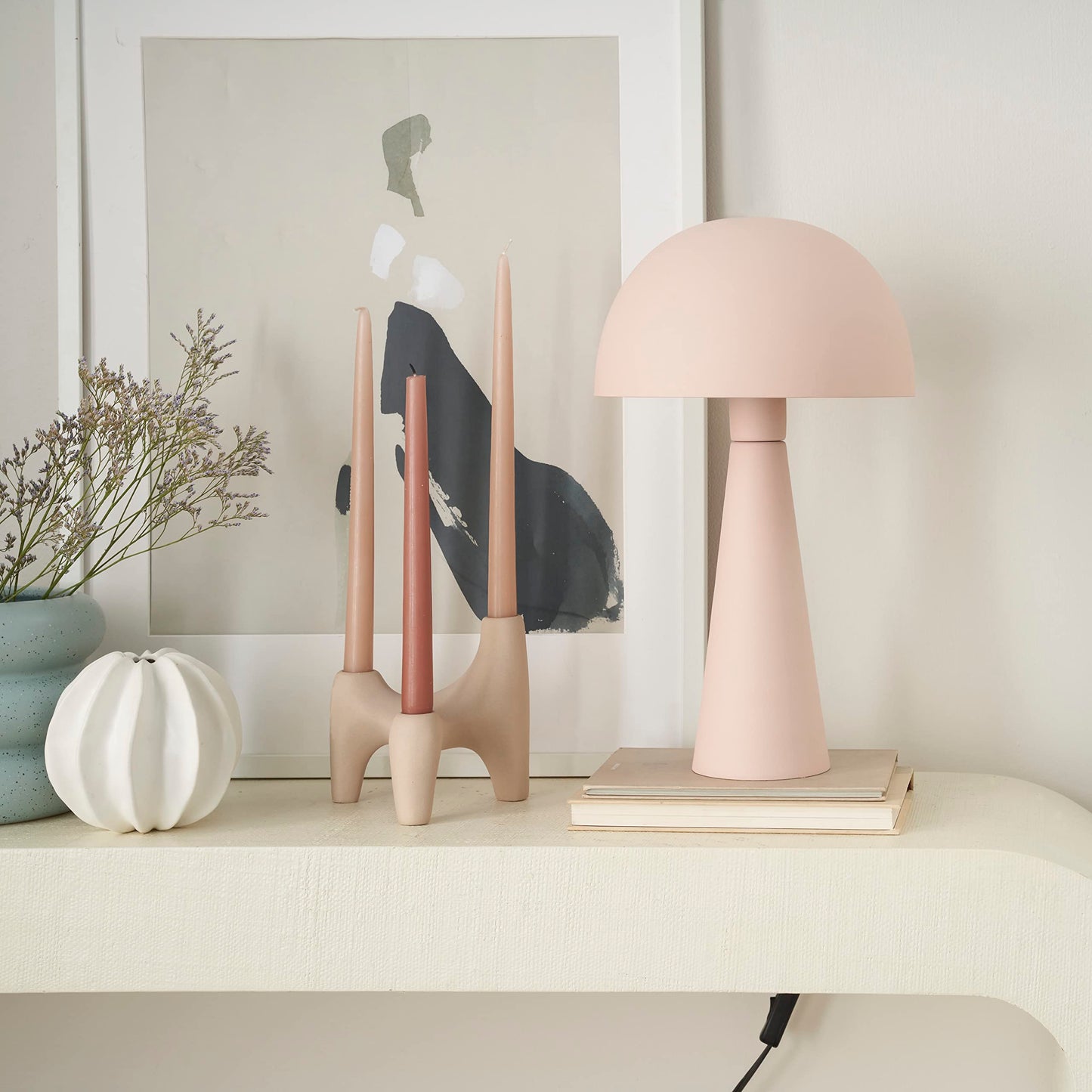 Blush Pink Lamp