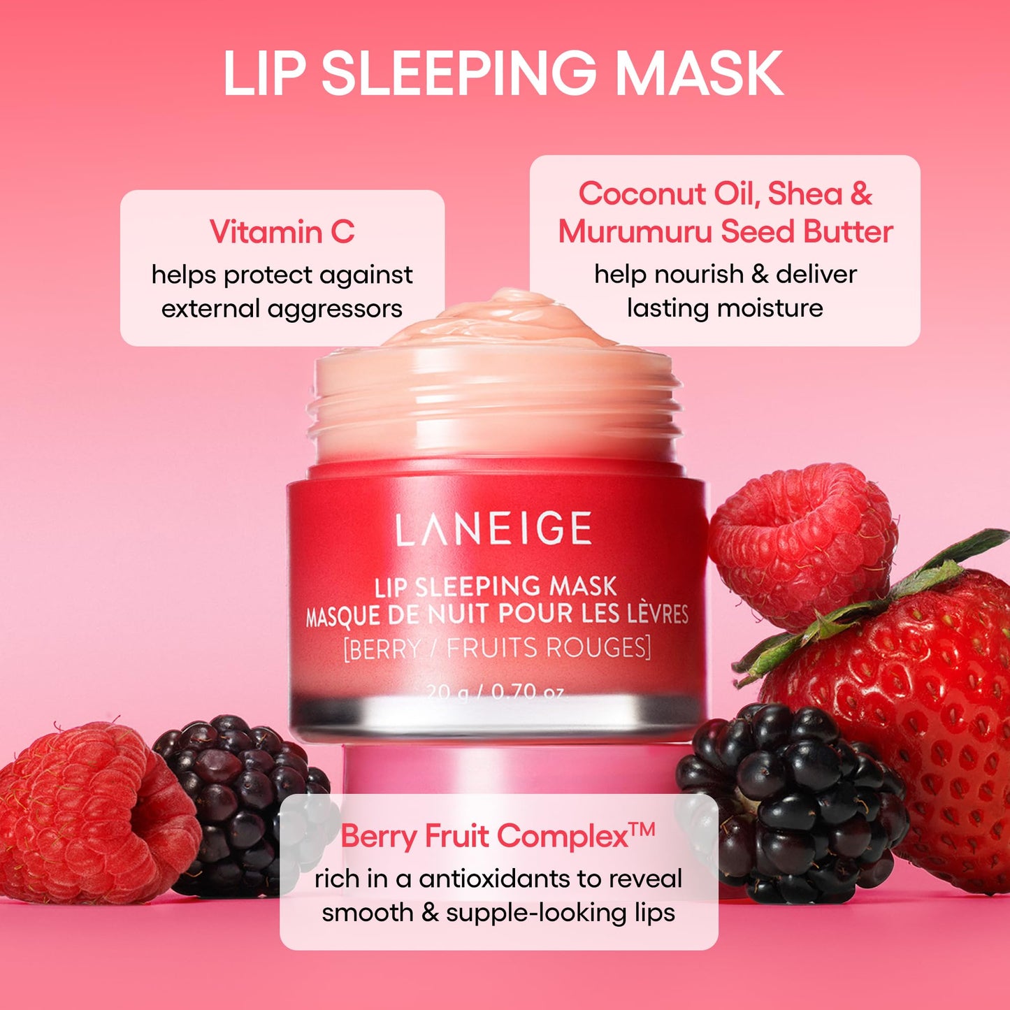 LANEIGE Lip Sleeping Mask Gummy Bear