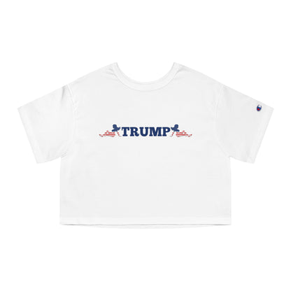 Trucker Girls + Trump Crop Top