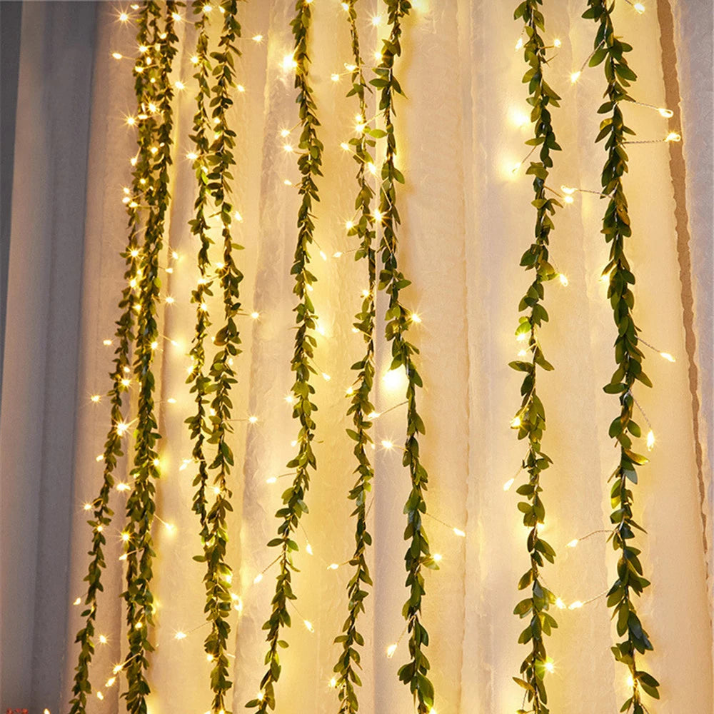 Vine Garland with Fairy Lights