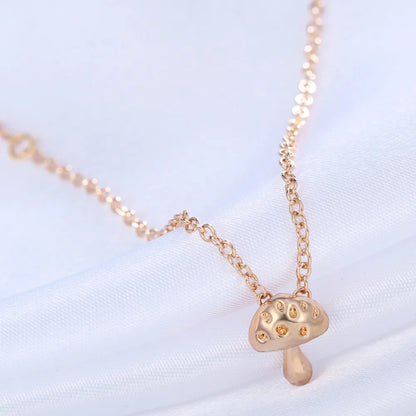 Mushroom Necklace